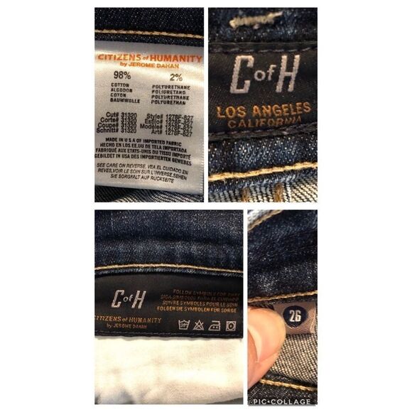 Citizens of Humanity cut 31320, style 1278F-827 - Picture 7 of 8